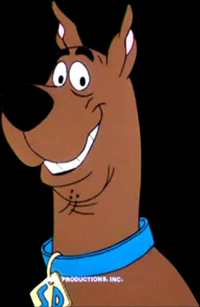 Scooby Doo Portrait PNG Image