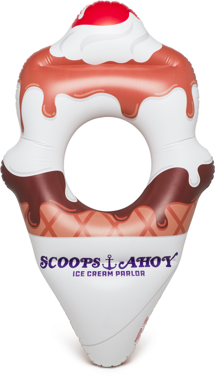 Scoops Ahoy Inflatable Pool Float PNG Image