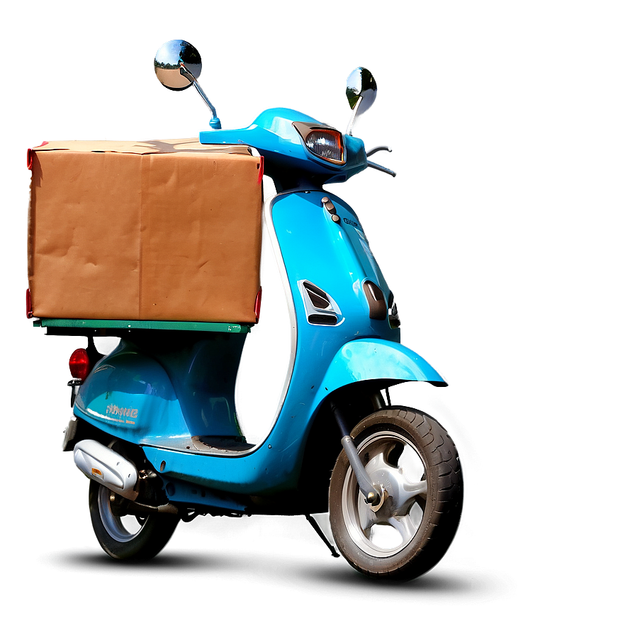 Scooter For Delivery Png Qdc PNG Image