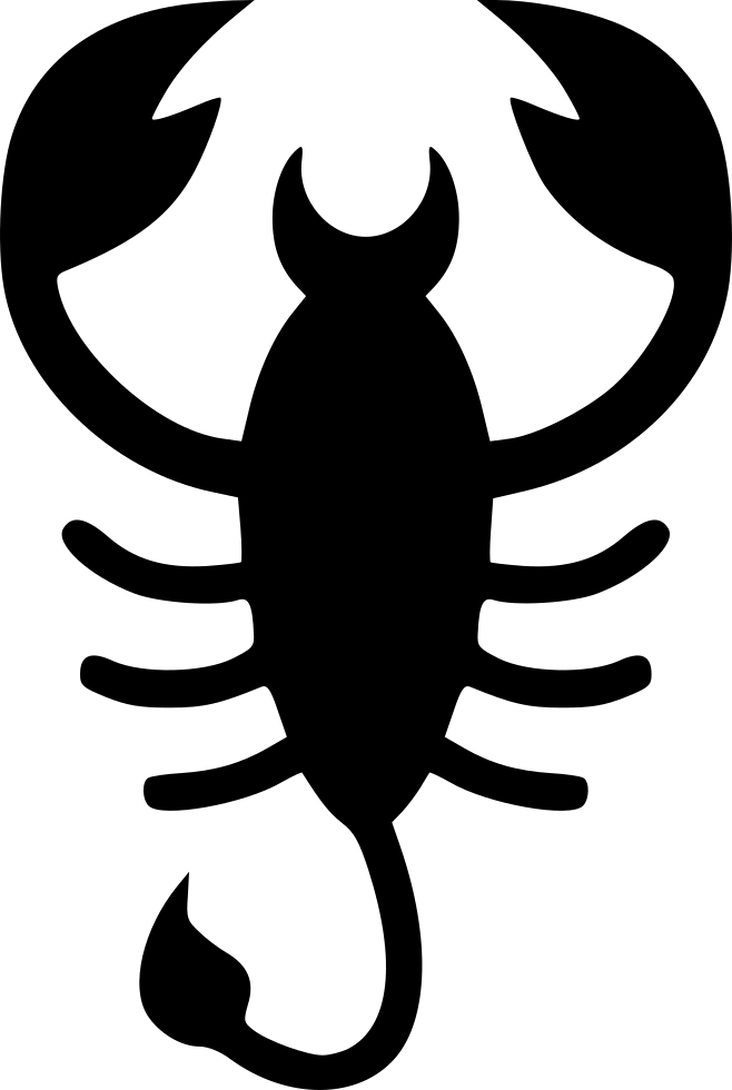 Scorpio Zodiac Symbol Graphic PNG Image