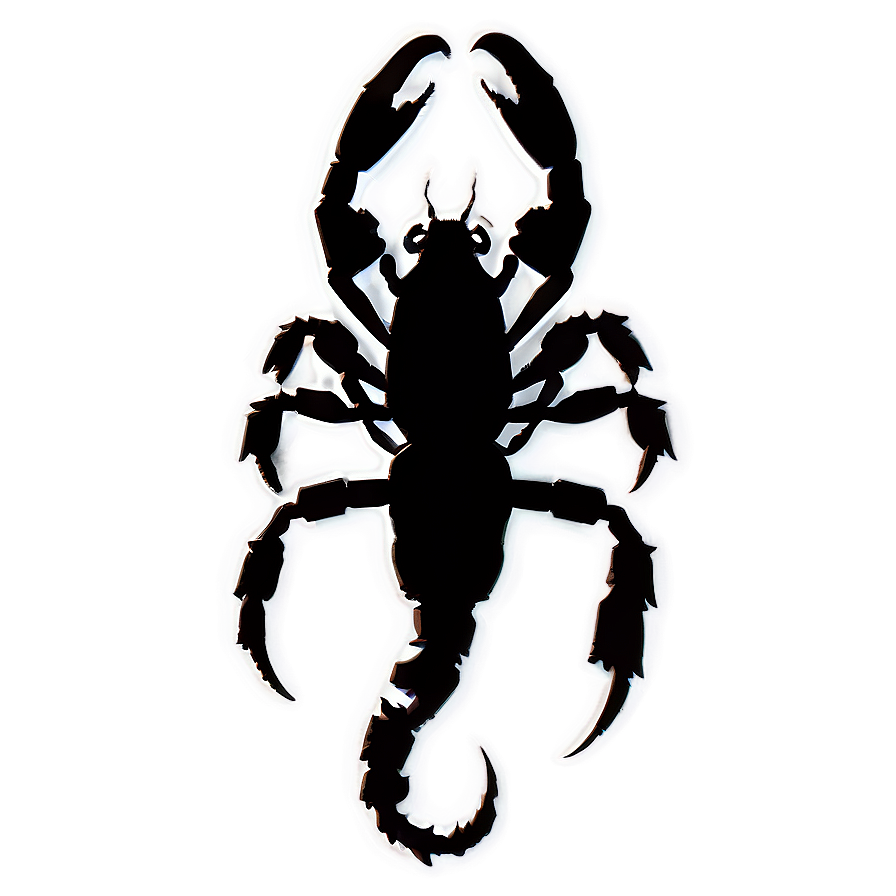 Scorpion Silhouette Png Ewr99 PNG Image