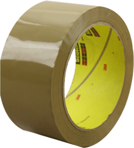 Scotch Tape Roll Transparent Adhesive PNG Image