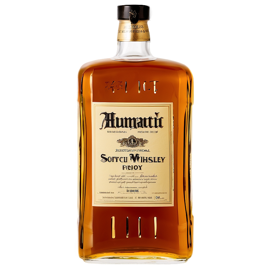 Scotch Whiskey Bottle Png Rma31 PNG Image