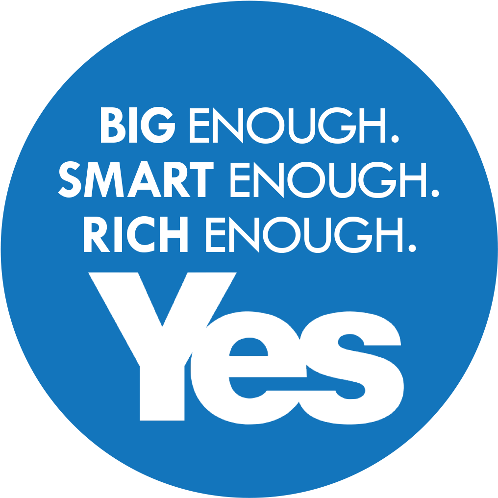 Scottish Independence Yes Campaign Slogan PNG Image