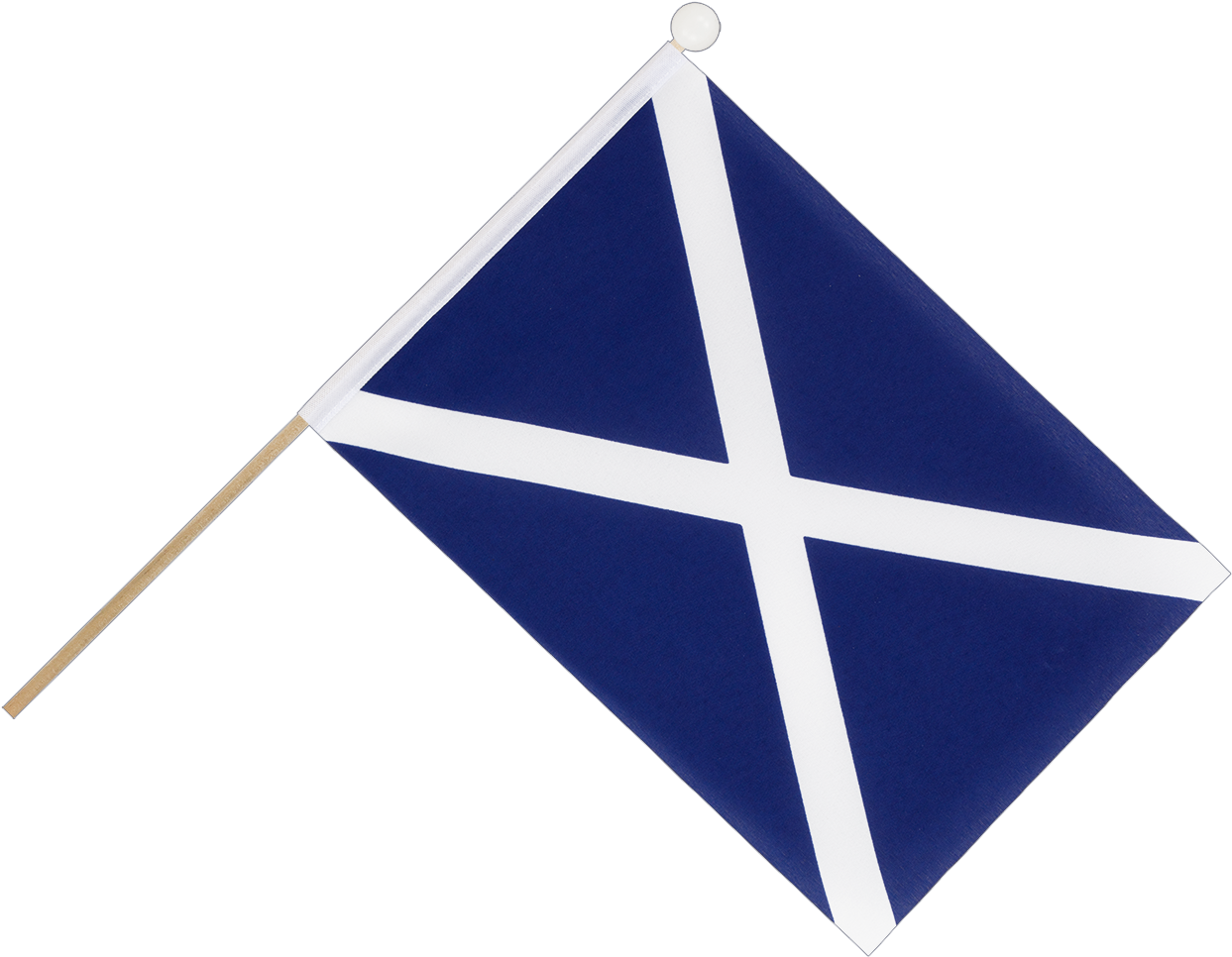 Scottish Saltire Flagon Pole PNG Image