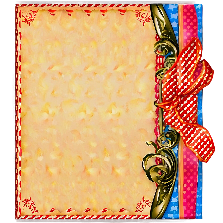 Scrapbook Frame Png Cjy85 PNG Image