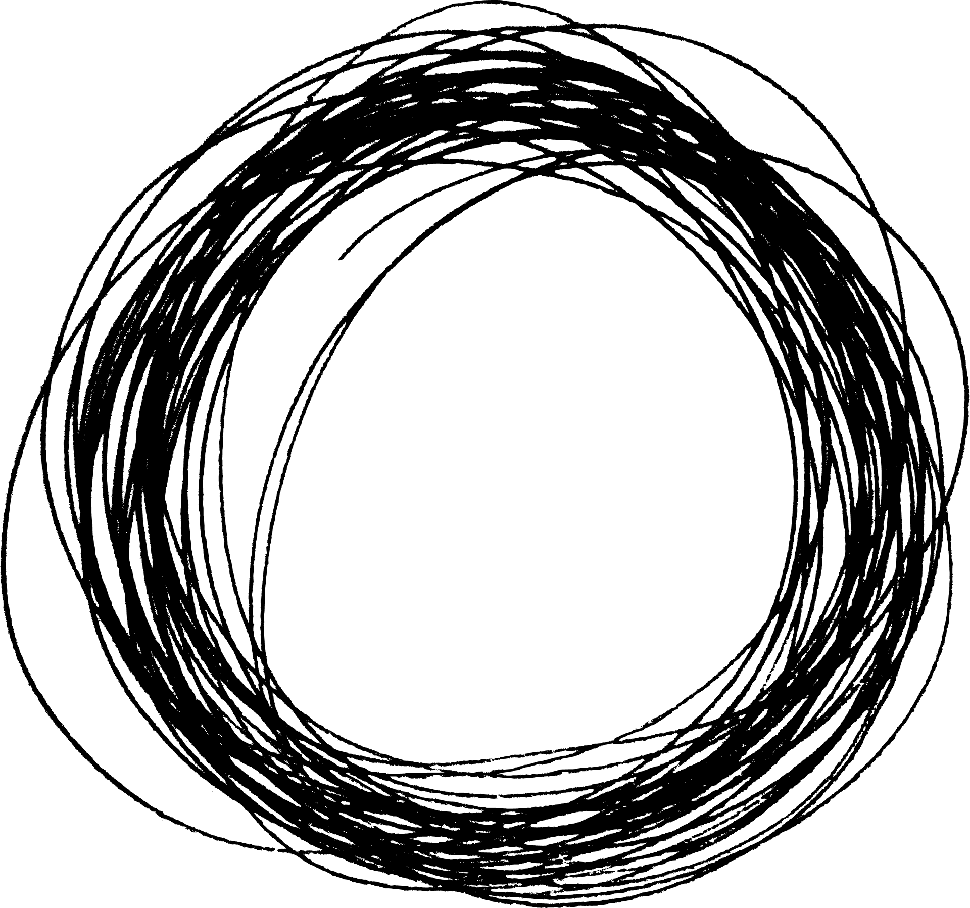 Scribbled_ Circle_ Sketch.png PNG Image