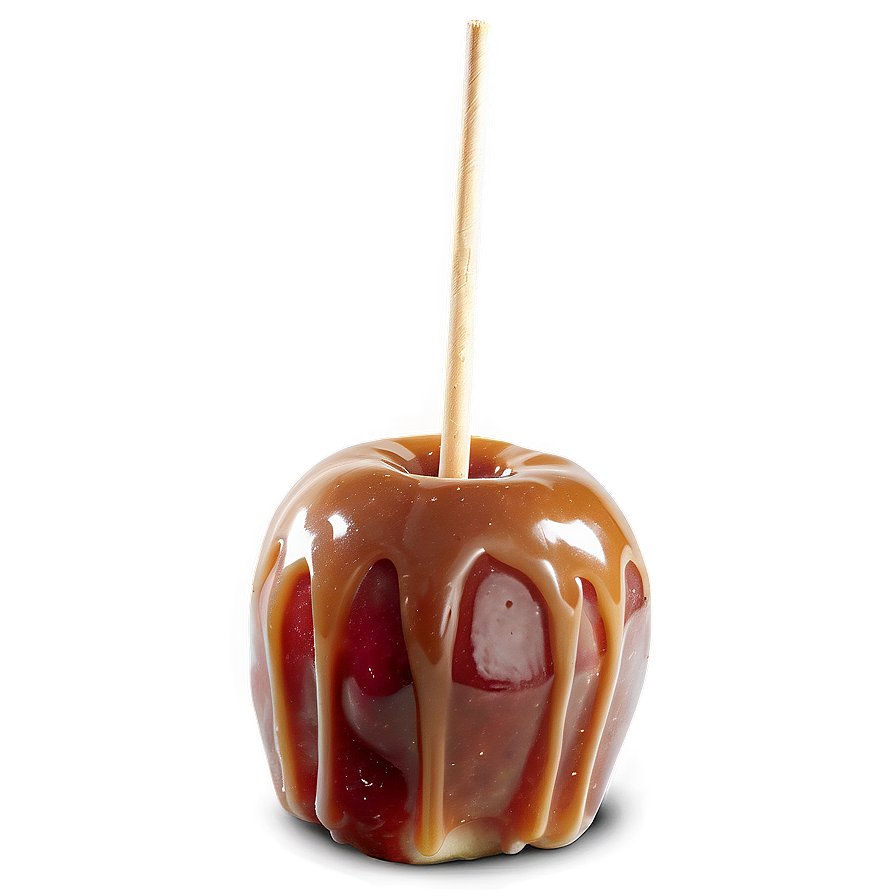 Sea Salt Caramel Candy Apple Png 06282024 PNG Image