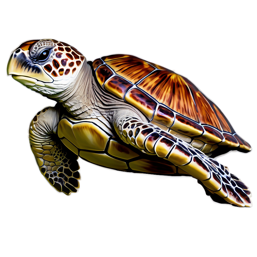 Sea Turtle Dive Deep Ocean Png Mmv58 PNG Image