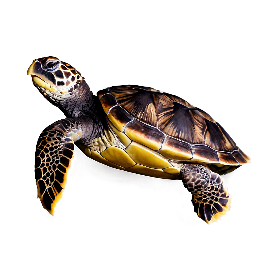 Sea Turtle Under Starry Night Sky Png Dpi PNG Image