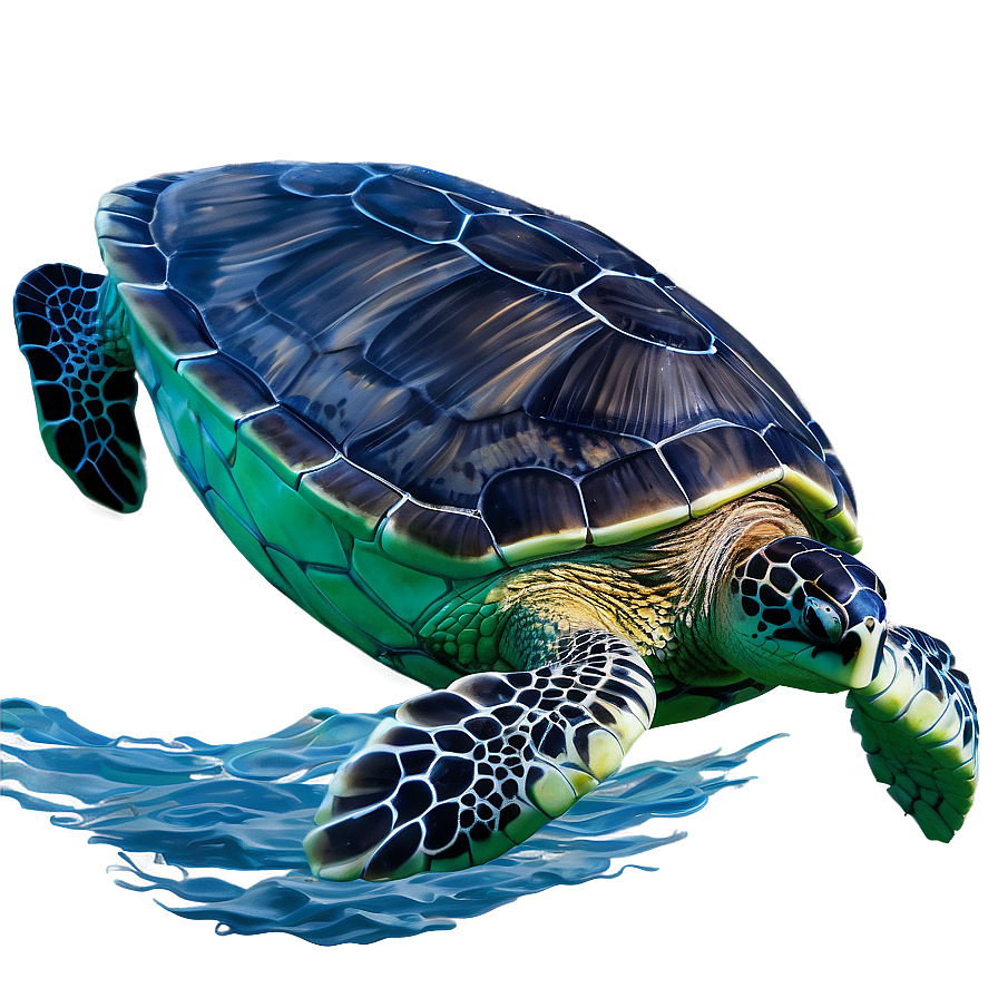 Sea Turtles Swimming Png Rro PNG Image