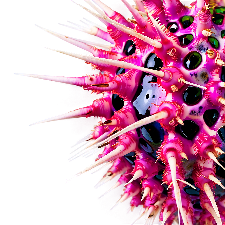 Sea Urchin Spikes Close-up Png 15 PNG Image