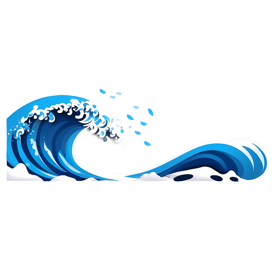 Sea Wave Emoji Png Jrf59 PNG Image