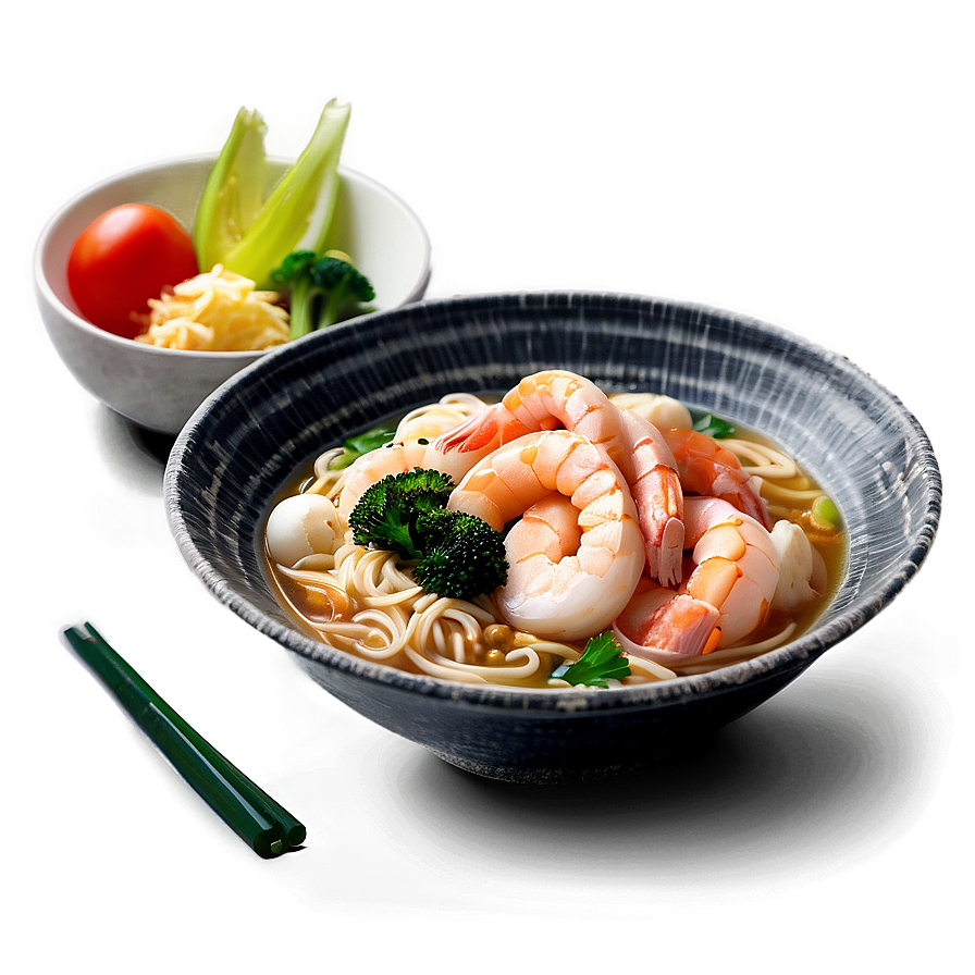 Seafood Ramen Bowl Png Kqd19 PNG Image