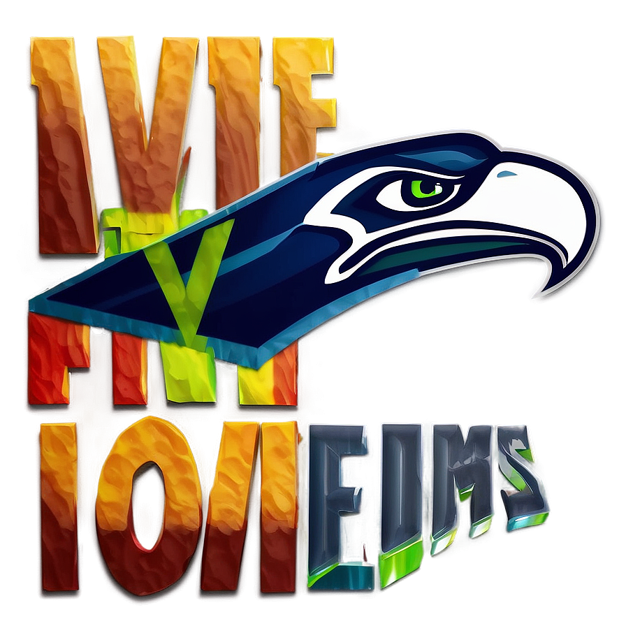 Seahawks Logo For Fan Art Png 05242024 PNG Image