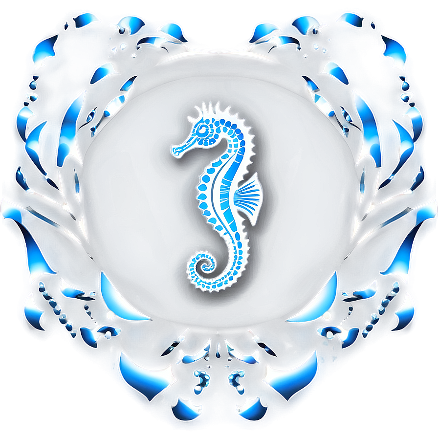 Seahorse Mandala Png 06112024 PNG Image