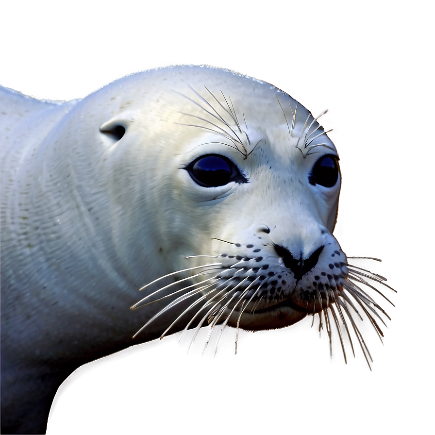 Seal In Snow Png Osd PNG Image