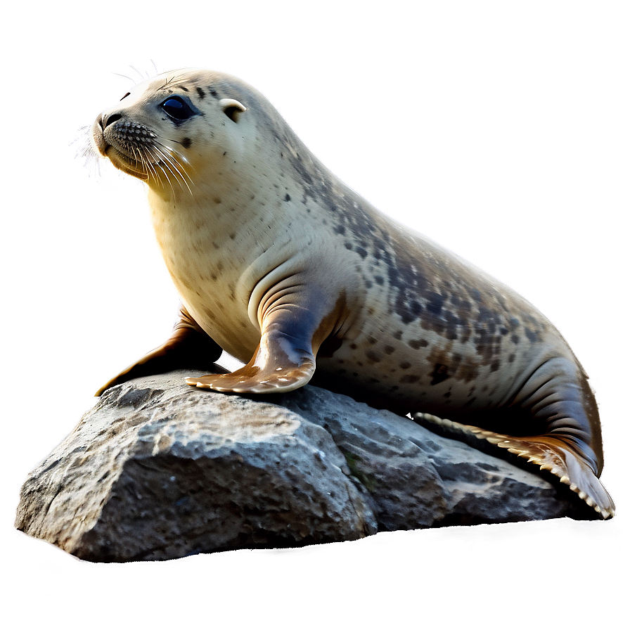 Seal On Rock Png 05242024 PNG Image