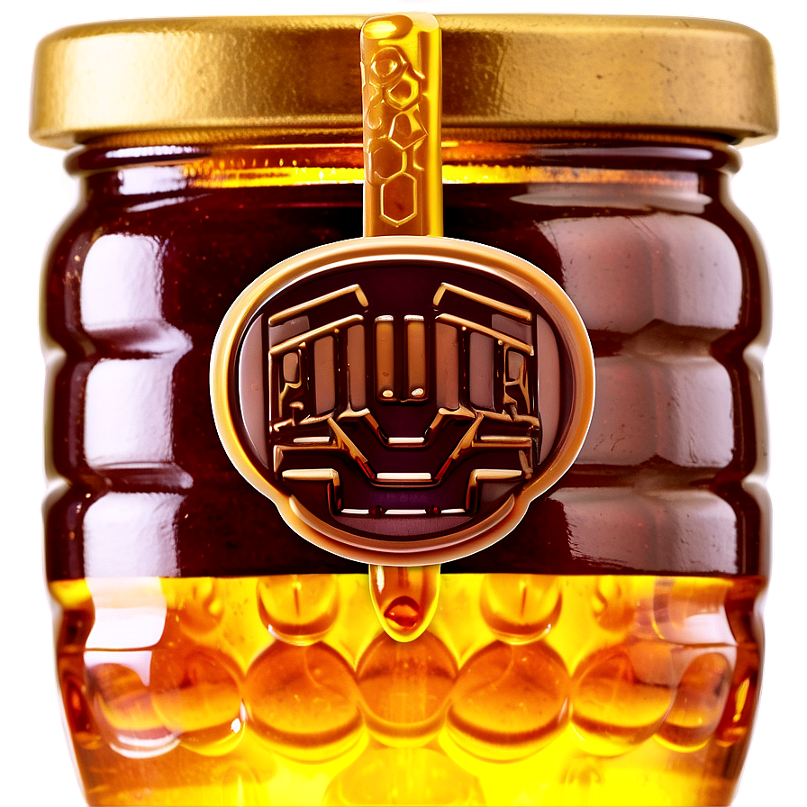 Sealed Honey Jar Png Vee76 PNG Image