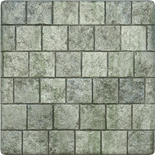 Seamless Cobblestone Texture PNG Image