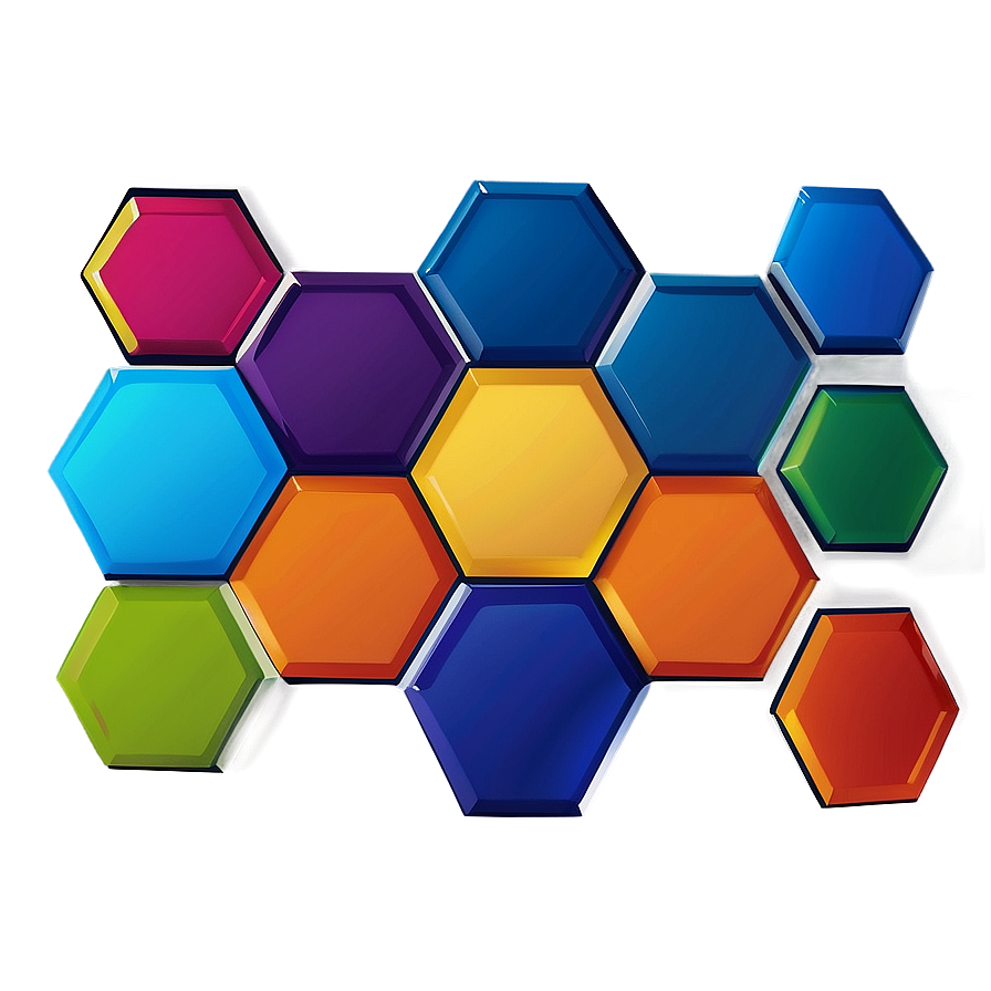 Seamless Hexagon Pattern Png Tuw PNG Image