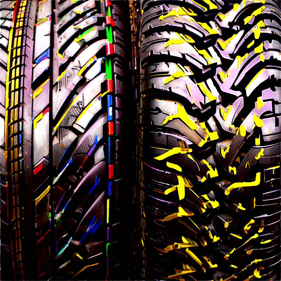 Seamless Tire Tracks Png Xhn PNG Image