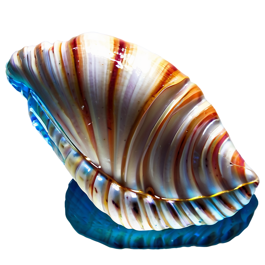 Seashell With Reflection Png Stn PNG Image