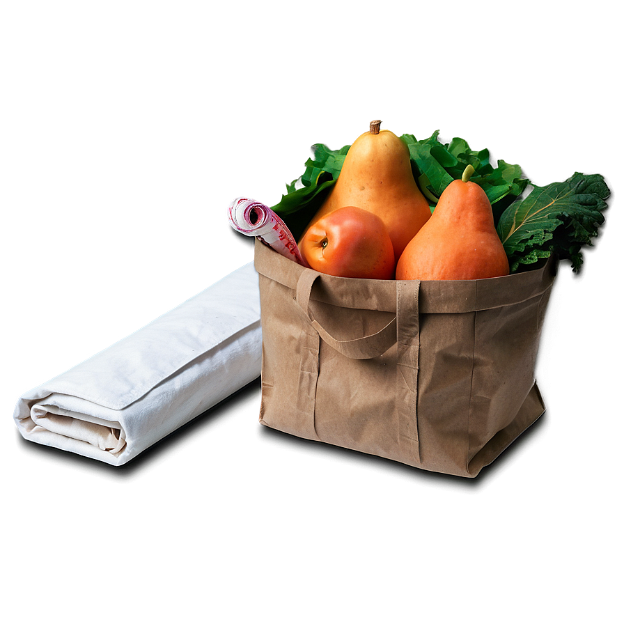 Seasonal Grocery Bag Png Qin49 PNG Image