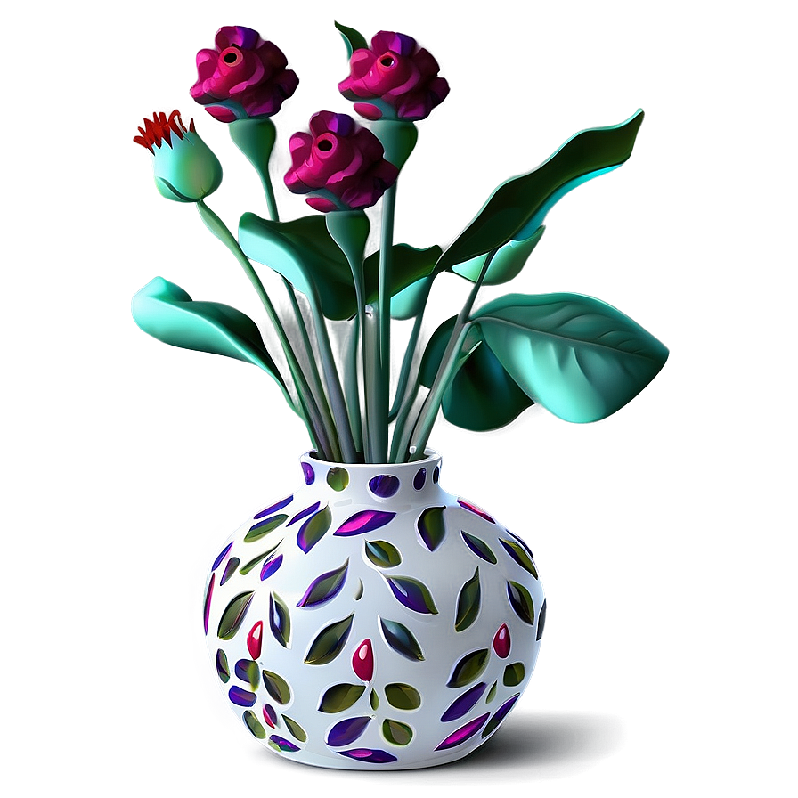 Seasonal Vase Png 05252024 PNG Image