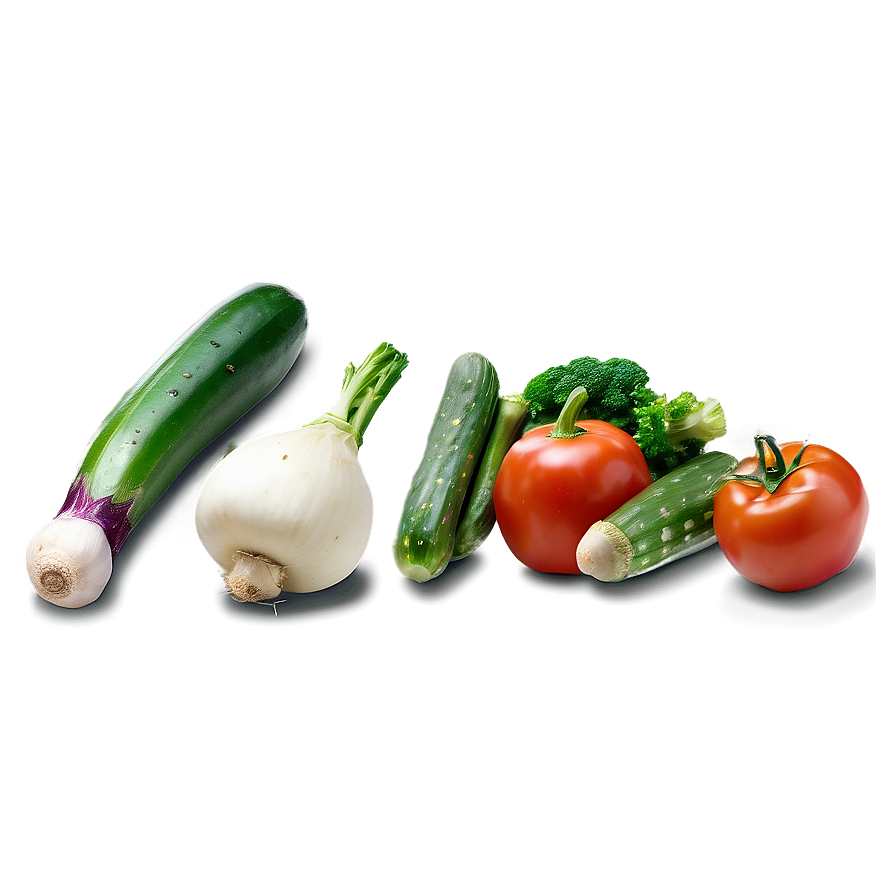 Seasonal Vegetables Png Qya PNG Image