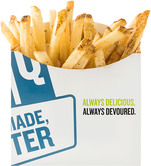 Seasoned Friesin Branded Container PNG Image