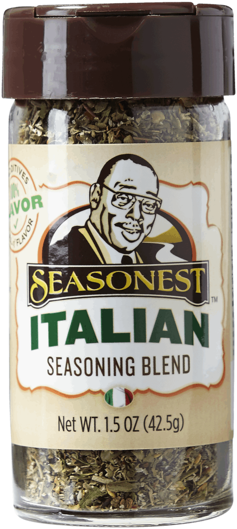 Seasonest Italian Seasoning Blend Spice Jar PNG Image