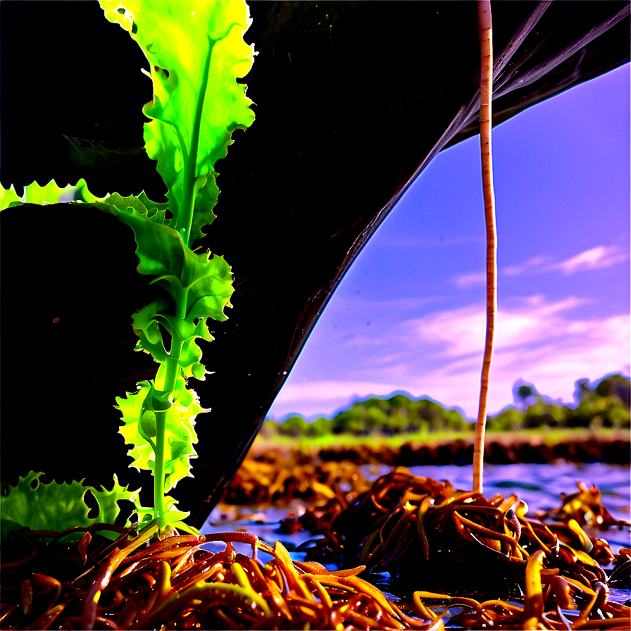 Seaweed Farming Harvest Png Qgj PNG Image