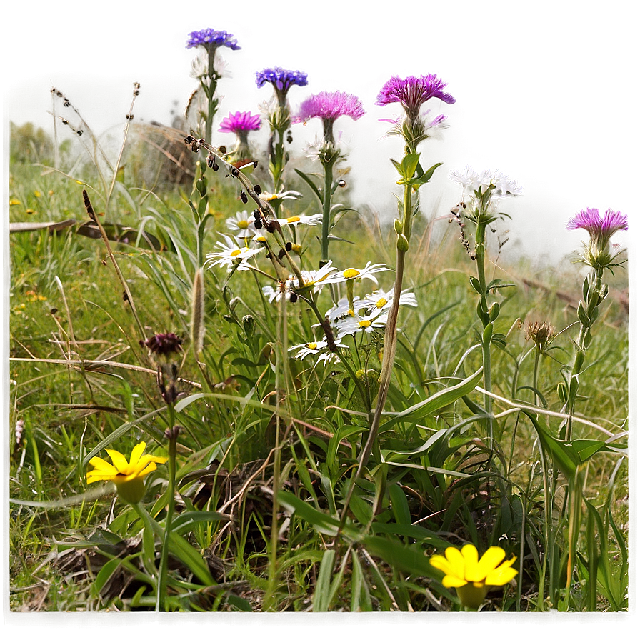 Secluded Wildflower Spot Png Boo PNG Image