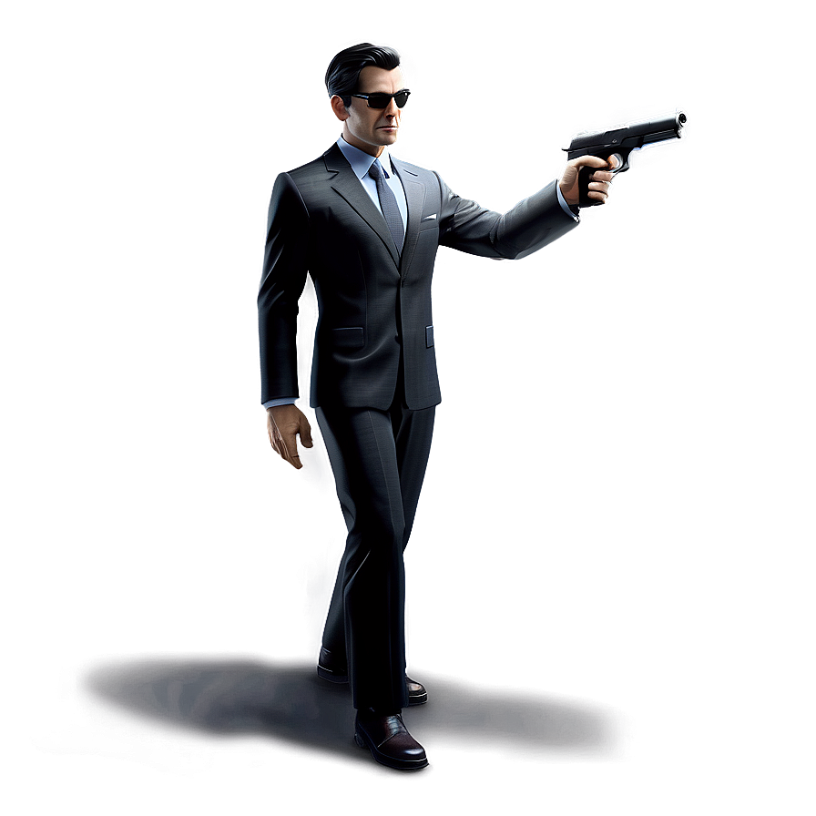 Secret Agent Character Png 06202024 PNG Image