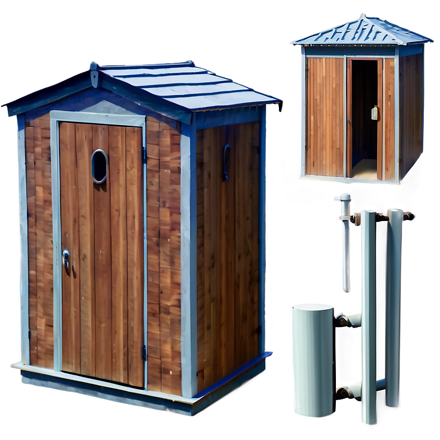 Secure Lockable Outhouse Png Exm13 PNG Image