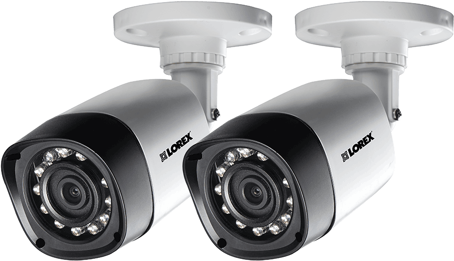 Security Camera Duo Lorex Brand PNG Image