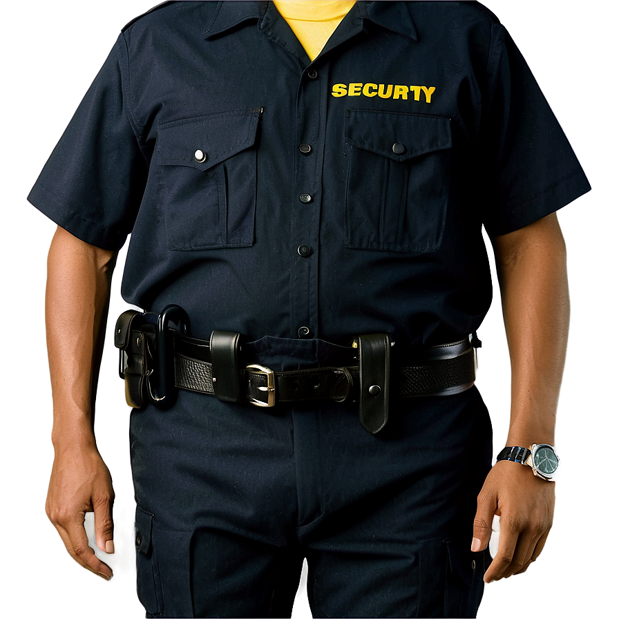 Security Guard Uniform Png 06252024 PNG Image