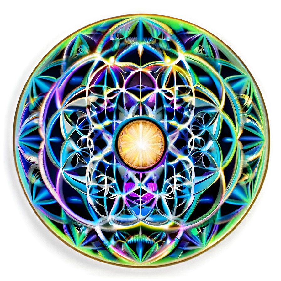 Seed Of Life Sacred Geometry Png Obh PNG Image