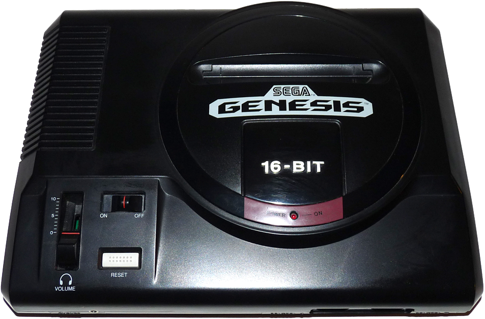 Sega Genesis Console PNG Image