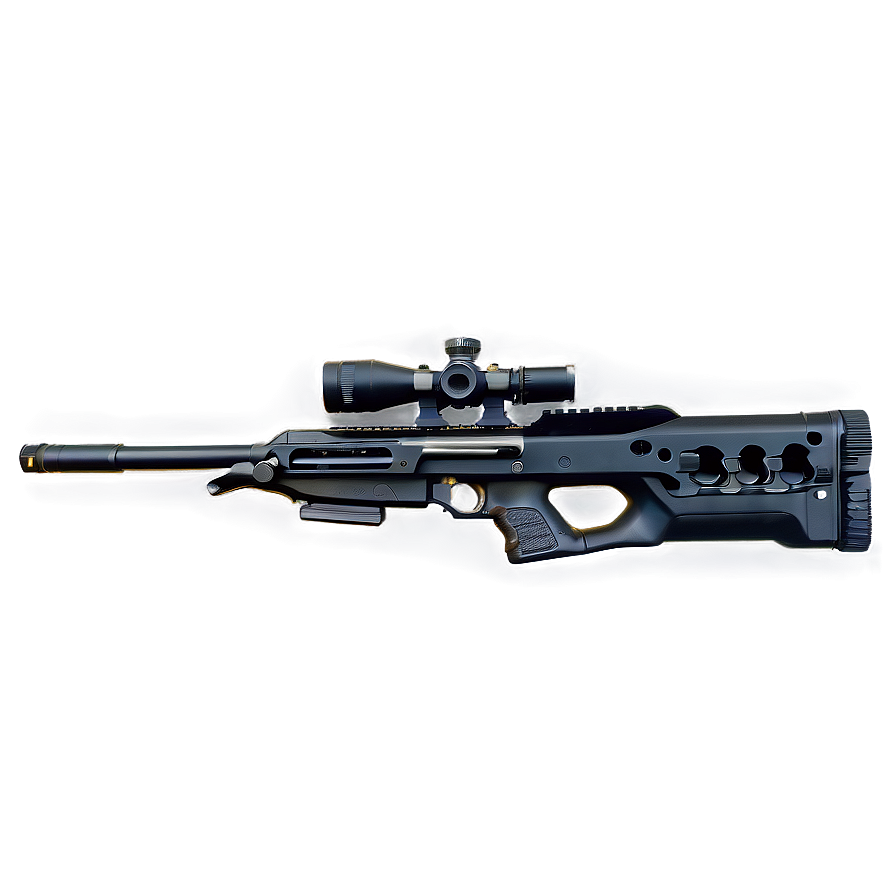 Semi-automatic Sniper Rifle Png 36 PNG Image