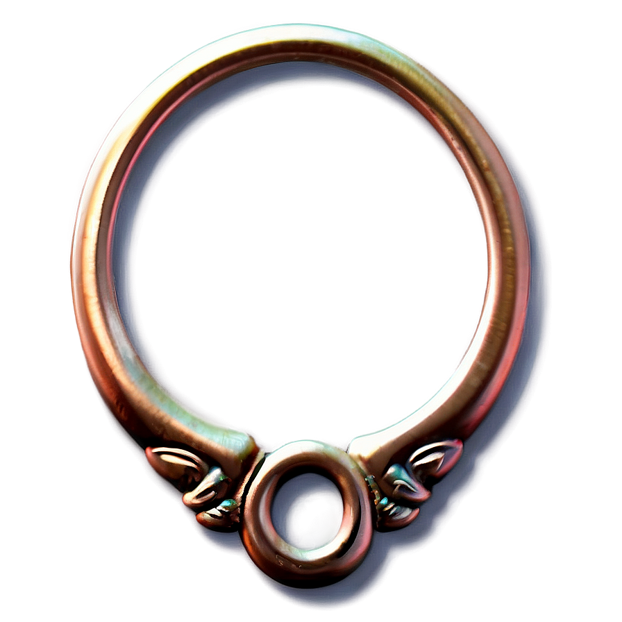 Septum Piercing B PNG Image