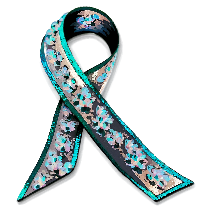 Sequin Ribbon Glitter Png Gkp PNG Image