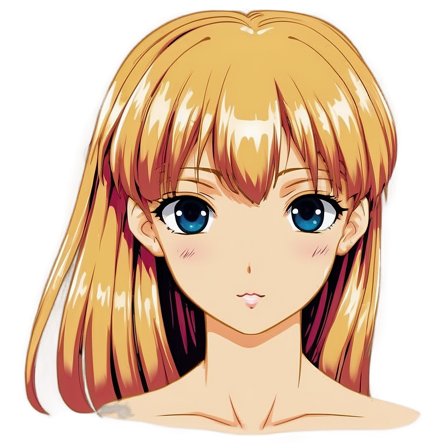 Serene Anime Head Png 06272024 PNG Image