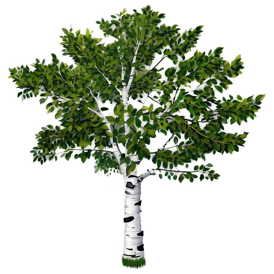 Serene Aspen Tree Png Byi25 PNG Image