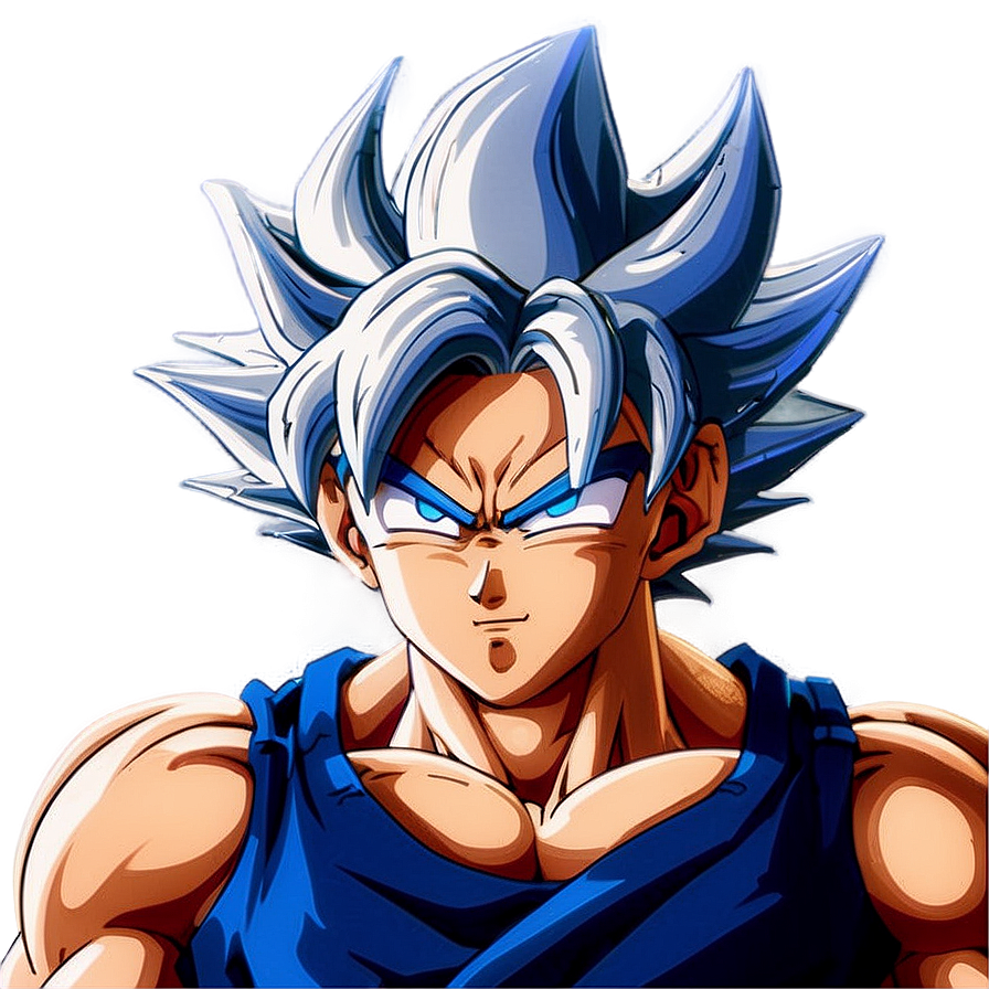 Serene Goku Ultra Instinct Png 40 PNG Image