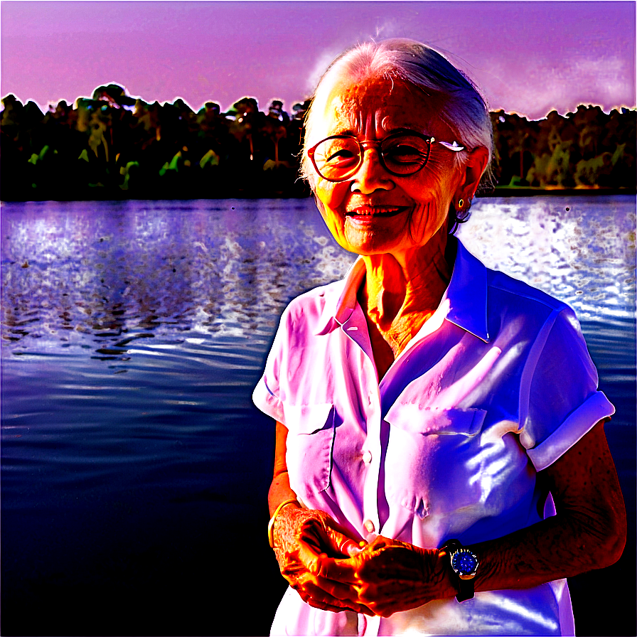 Serene Retirement Lake View Png Aqo69 PNG Image