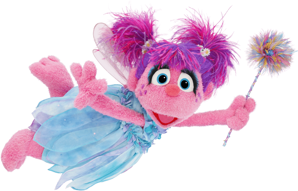 Sesame Street Fairy Character PNG Image