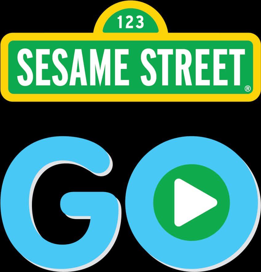 Sesame Street Go Logo PNG Image