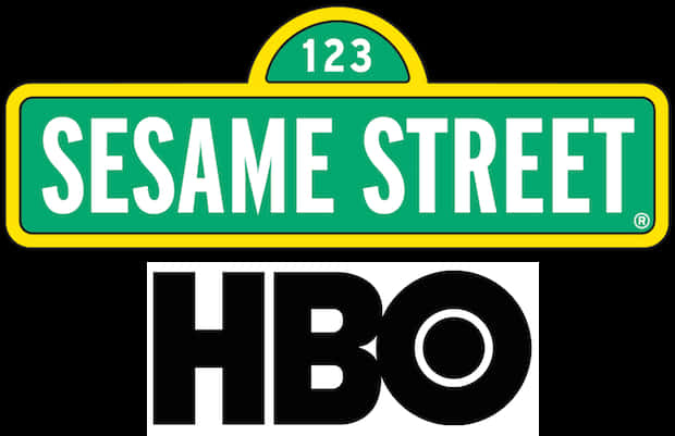 Sesame Street H B O Collaboration Logo PNG Image